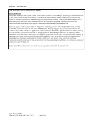 Form DFS-C-MON1 Application for Monument Establishment License - Florida, Page 6