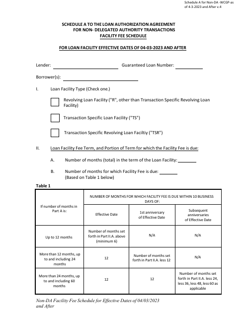 Form EBD-W-16C Schedule A  Printable Pdf