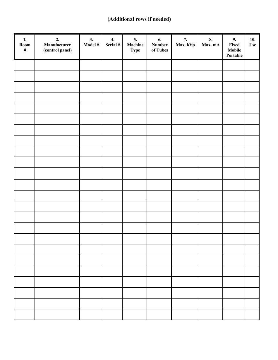 Form ADPH-RAD-69 Application for Registration of Sources of Radiation - Alabama, Page 2