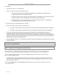 Instructions for Form U, DC-133 Underpayment of Estimated Tax by Corporations - Wisconsin, Page 3