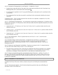 Instructions for Form U, DC-133 Underpayment of Estimated Tax by Corporations - Wisconsin, Page 5