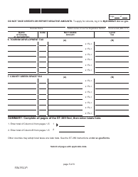 Form ST-389 Schedule for Local Taxes - South Carolina, Page 5