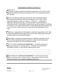 Form SJ-FL-101 Marital Settlement Agreement (No Children) - County of San Joaquin, California, Page 4