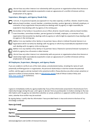 Code of Ethical Conduct Acknowledgement and Conflict of Interest Disclosure - Minnesota, Page 4