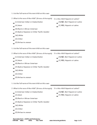 Form OTH202 Race Data Form - Chips and Permanency Cases - Minnesota, Page 3