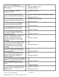 AFRL Form 4 Safety Planning Form, Page 2