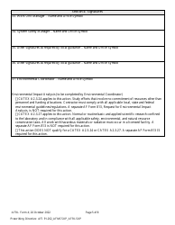 AFRL Form 4 Safety Planning Form, Page 5