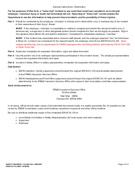 DSHS Form 03-133 Safety Incident/Close Call Report - Washington, Page 4
