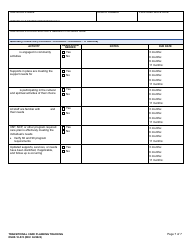 DSHS Form 10-574 Transitional Care Planning Tracking - Washington, Page 7