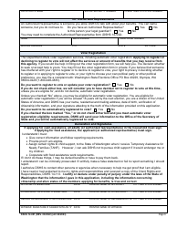 DSHS Form 14-001 Application for Cash or Food Assistance - Washington, Page 6