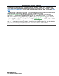 DSHS Form 14-439 Washington State Combined Application Program (Washcap) Application - Washington, Page 3
