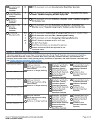 DSHS Form 15-555 Facility Training Program Application and Updates - Washington, Page 2