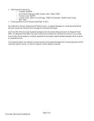 Form 25D-126H Swppp Liquidated Damages Table - Highways - Alaska, Page 3
