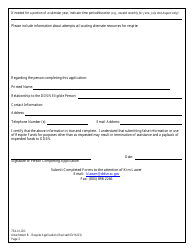 Form 734-01-DD Attachment B Application for Respite Funds - South Carolina, Page 3