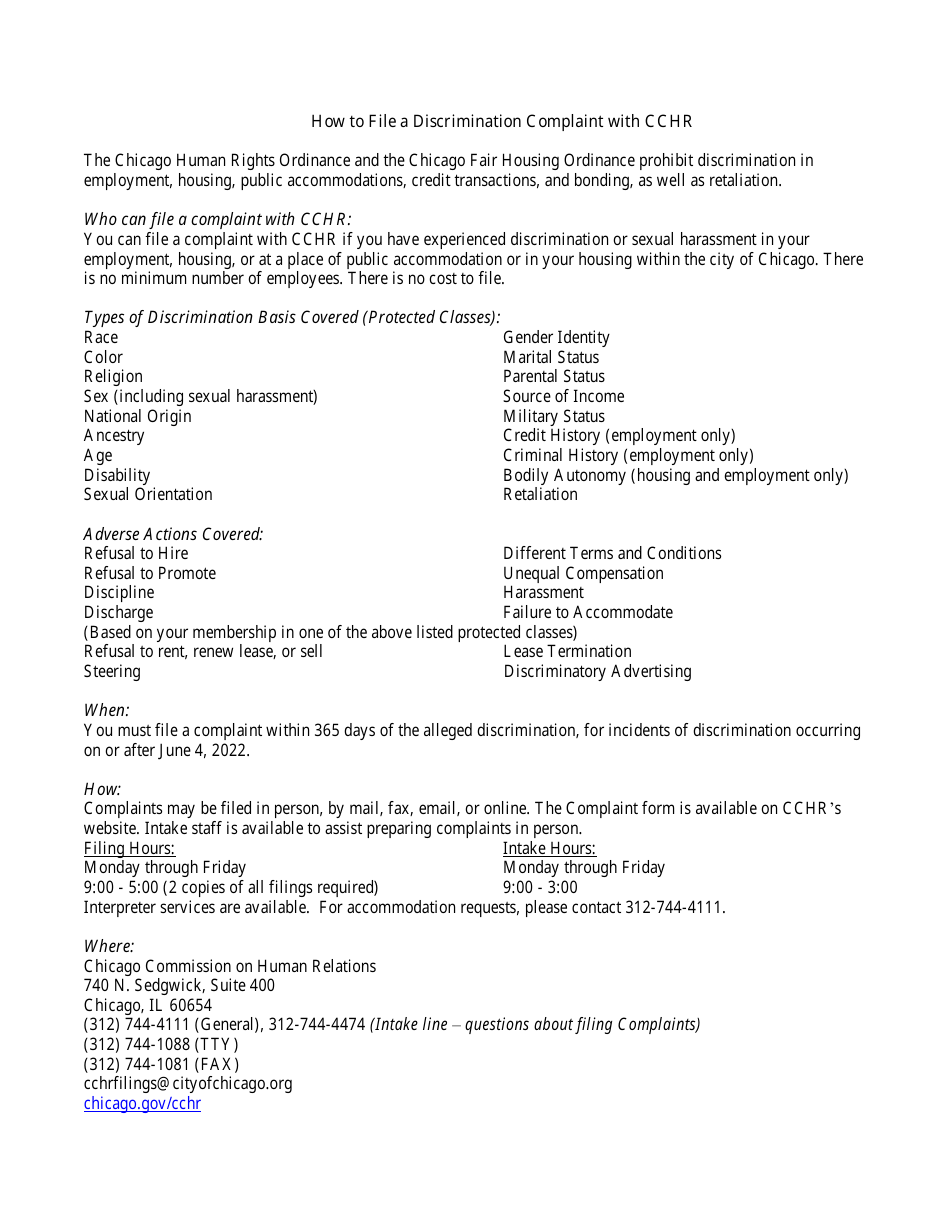 U Visa and T Visa Certification Request Form - City of Chicago, Illinois, Page 3