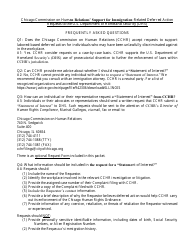Statement of Interest Request Form - City of Chicago, Illinois, Page 6