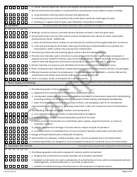 Form AGR-4397 Current Good Manufacturing Practices (Cgmp) Inspection Checklist for Animal Food Establishment (21 Cfr 507) - Sample - Washington, Page 3