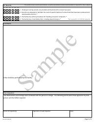 Form AGR-4397 Current Good Manufacturing Practices (Cgmp) Inspection Checklist for Animal Food Establishment (21 Cfr 507) - Sample - Washington, Page 5