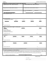 Document preview: Form CDDP1 Commission on Drunk Driving Prevention Grant Application - West Virginia