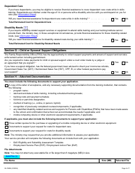 Form 89-1889E Better Jobs Ontario (Bjo) Application for Financial Assistance - Ontario, Canada, Page 5