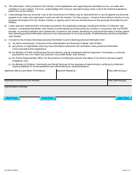 Form 89-1889E Better Jobs Ontario (Bjo) Application for Financial Assistance - Ontario, Canada, Page 7