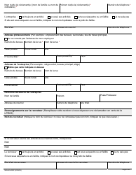 Forme MOL-ES-002F Formulaire De Reclamation Relative Aux Normes D&#039;emploi - Ontario, Canada (French), Page 4