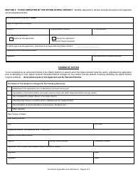 Form NDE25-010 Application for Student Transfer Nebraska Enrollment Option Program - Nebraska, Page 2