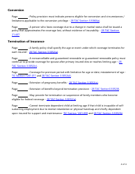 Form AH020 Individual Health First Diagnosis or Critical Illness and Specified Disease Checklist - Texas, Page 4