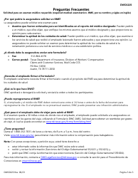 Formulario DWC022S Solicitud Para Un Examen Medico Requerido (Required Medical Examination -rme, Por Su Nombre Y Siglas En Ingles) - Texas (Spanish), Page 3