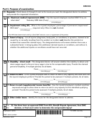 Form DWC032 Request for Designated Doctor Examination - Texas, Page 3