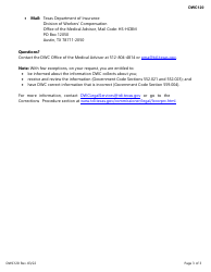 Form DWC120 Designation of Administrative Services Company Administrator - Texas, Page 3