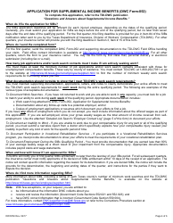 Form DWC052 Application for Supplemental Income Benefits - Texas, Page 4