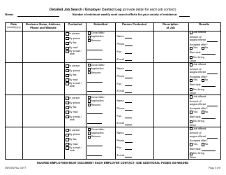 Form DWC052 Application for Supplemental Income Benefits - Texas, Page 5