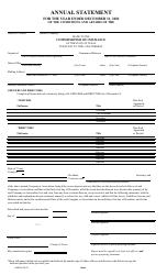 Form FIN128 Annual Statement - Farm Mutual Companies - Texas, Page 3