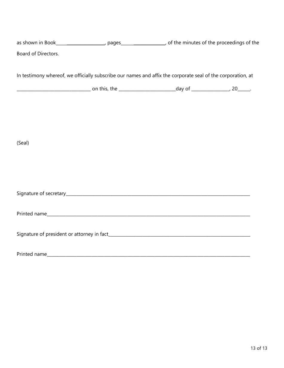 Form FIN145 (TDI BR-93) Notice of Intent to Relocate Books and Records Outside of Texas - Texas, Page 13