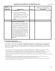 Form FIN188 Application Checklist for Certified Reinsurers (Initial and Renewal Applications) - Texas, Page 13
