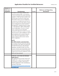 Form FIN188 Application Checklist for Certified Reinsurers (Initial and Renewal Applications) - Texas, Page 3