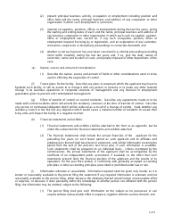 Form FIN390 (CCRC Form 7) Change of Control Statement for Ccrc - Texas, Page 2