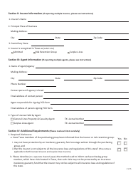 Form FIN414 (PG1) Notification to the Commissioner of Insurance for Registration as a Purchasing Group - Texas, Page 2