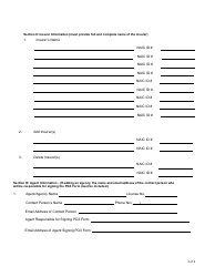 Form FIN417 (PG1R) Purchasing Group Annual Filing or Amendment - Texas, Page 2
