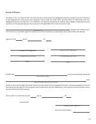 Form FIN412 Professional Employer Organization Application for a Certificate of Approval to Sponsor a Client Employer Health Benefit Plan - Texas, Page 3