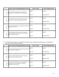 Form FIN496 Transmittal Checklist for Health Care Collaborative (Hcc) Filings - Texas, Page 3