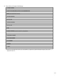 Form FIN487 Annual Report for Insurers and Hmos - Texas, Page 2
