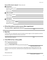 Form FINT09 Escrow Officer Appointment - Texas, Page 2