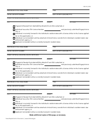 Form FIN510 Application for Reinsurance Intermediary License - Texas, Page 6