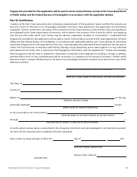 Form FIN510 Application for Reinsurance Intermediary License - Texas, Page 7