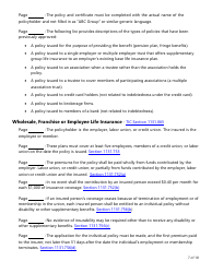 Form LAC005 Group Life Insurance Checklist - Texas, Page 7