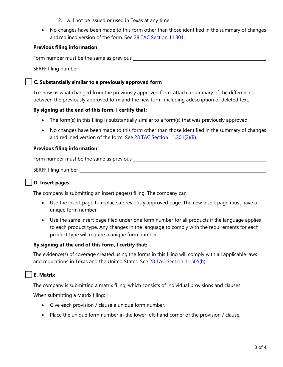 Form LAH312 HMO Transmittal Form - Texas, Page 3