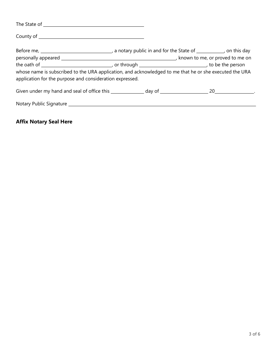 Form LHL005 Utilization Review Agent (Ura) Application - Texas, Page 3