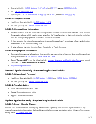 Form LHL005 Utilization Review Agent (Ura) Application - Texas, Page 5